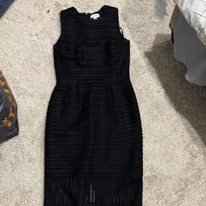 Calvin Klein Black Midi Dress